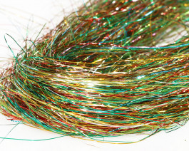 Fine 3D Tinsel Hair, Rainbow UVR / 55